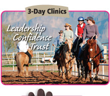 3-Day horsemanship clinics for women
