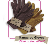 Kangaroo gloves available from KarenScholl